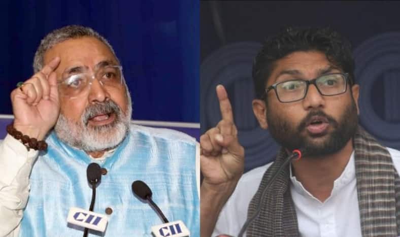 Giriraj Singh and Jignesh Mevani