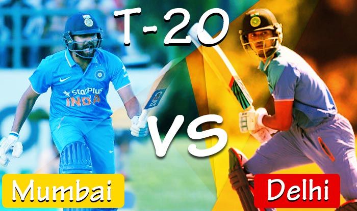 mumbai versus delhi score