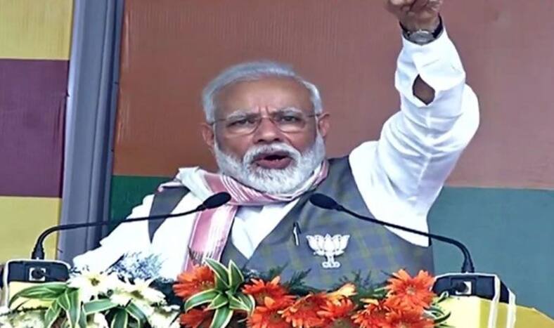 PM Narendra Modi in Assam
