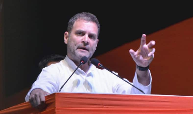 Congress president Rahul Gandhi