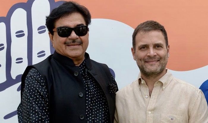 शत र घ न स न ह पटन स ह ब स ह लड ग च न व ट कट म लन पर ब ल भ रत य क ग र स म ट ल ट ह Shatrughan Sinha Joins Congress And Got Ticket From Patna Sahib Constituency Latest News Updates In Hindi At India Com Hindi