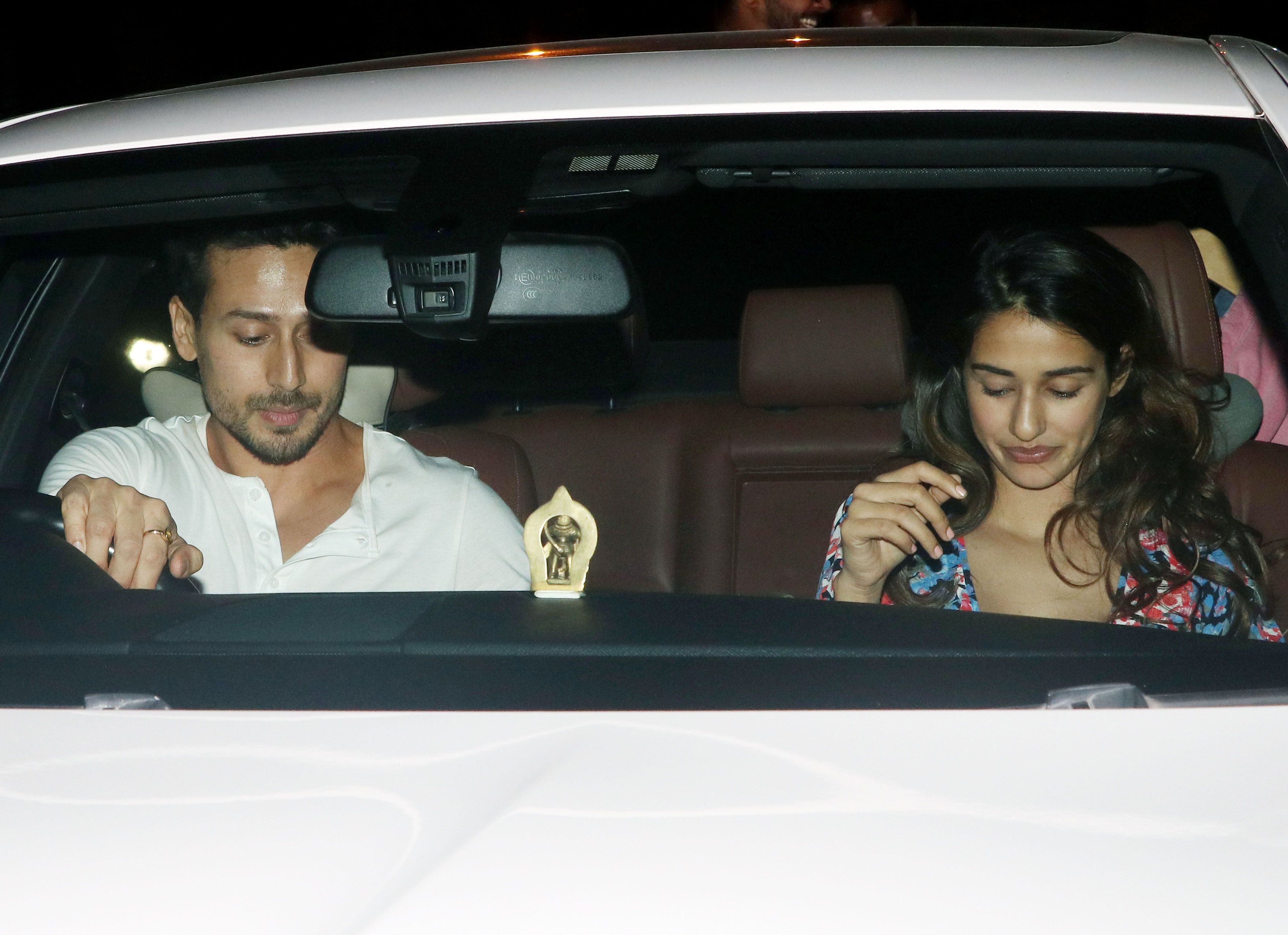 Tiger Shroff And Disha Patani Can’t Stop Blushing as They Step Out From ...