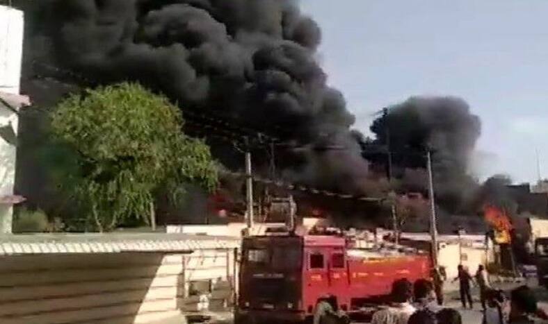 Rajasthan: Fire Breaks Out at Chemical Factory, Operation Underway