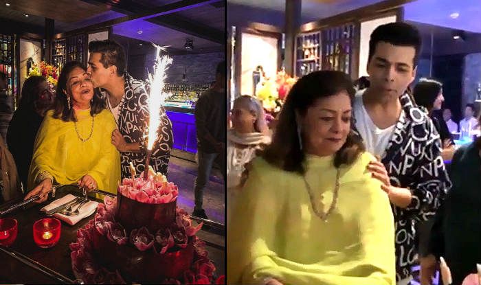 Karan Johar Hosts a Birthday Party For His Mother Hiroo Johar Karan Johar Hosts a Birthday Party For His Mother Hiroo Johar