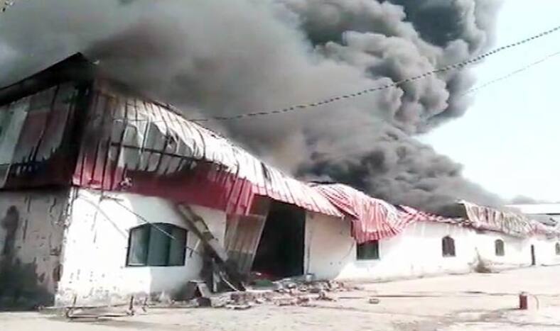 Greater Noida: Fire Breaks Out at Thermocol Factory, no Casualties Reported