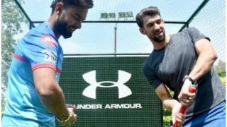 Rishabh Pant, Delhi capitals, IPL, DCvsCSK, Michael Phelps, IPL-12, IPL2019 Rishabh Pant, Delhi capitals, IPL, DCvsCSK, Michael Phelps, IPL-12, IPL2019