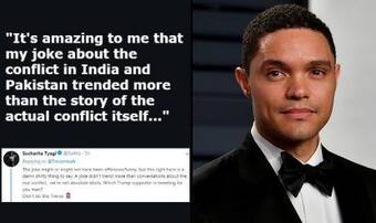 Trevor Noah Defends His India-Pakistan 'Joke' And Twitterati School Him on Why he is Even More Insensitive This Time – Read Best Tweets Trevor Noah Defends His India-Pakistan 'Joke' And Twitterati School Him on Why he is Even More Insensitive This Time – Read Best Tweets