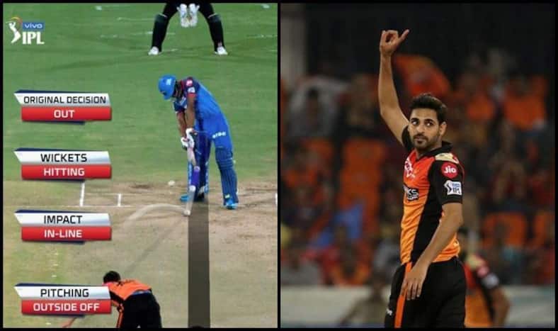 Bhuvneshwar Kumar SRH v DC