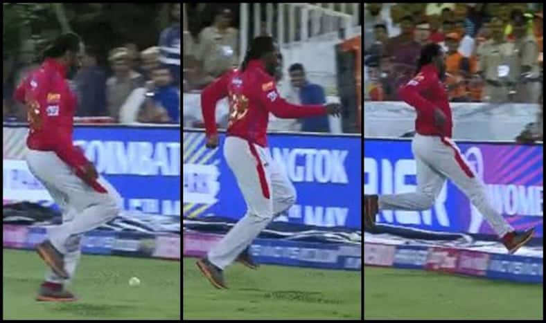 Chris Gayle SRH vs KXIP IPL 2019