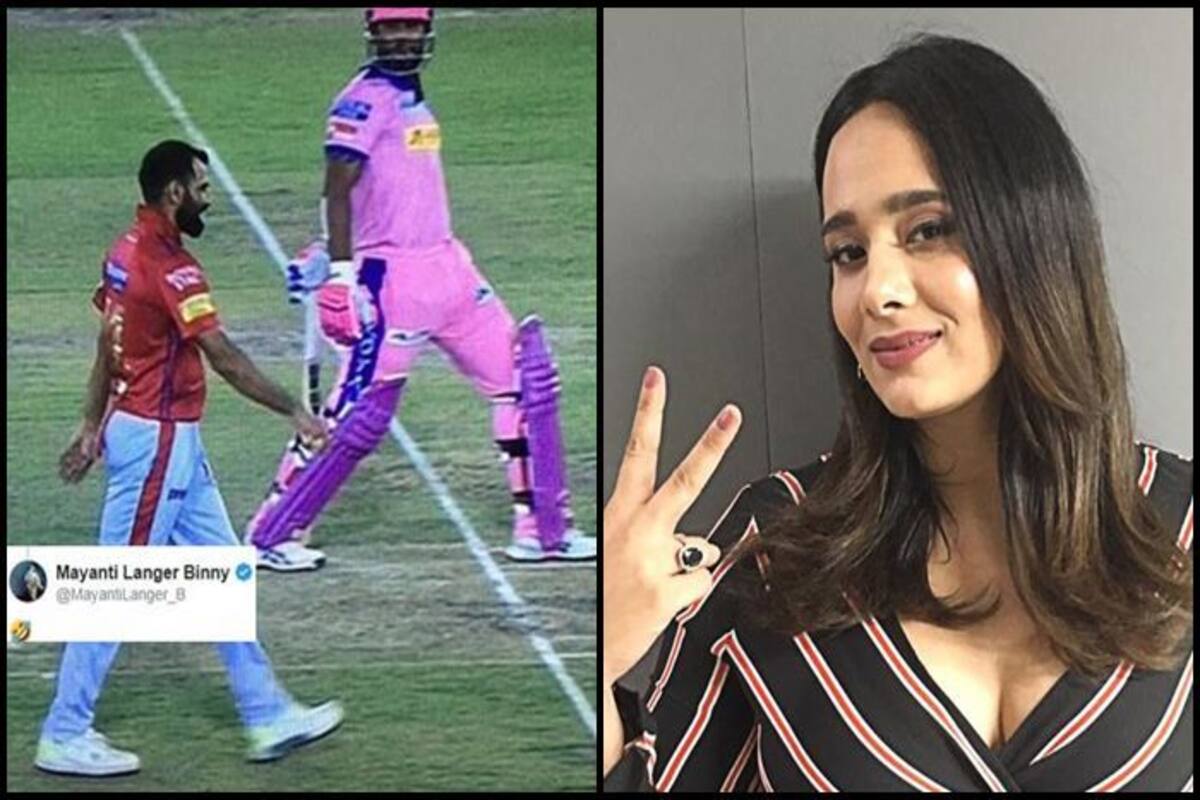 1200px x 800px - IPL 2019: Stuart Binny Humourously Avoids Getting Mankaded During KXIP v  RR, Mayanti Langer Cannot Stop Laughing | WATCH VIDEO | India.com