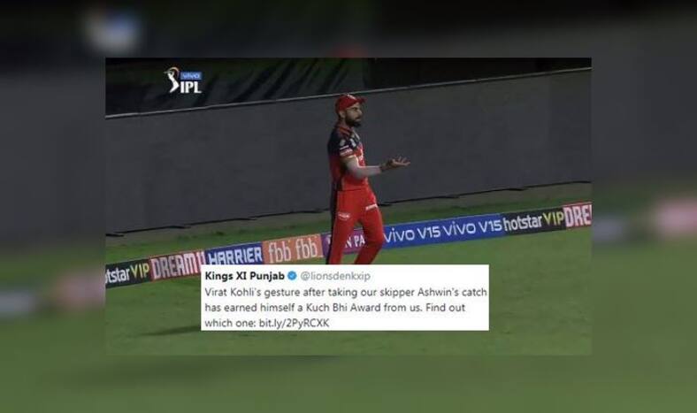 Virat Kohli Kings XI Punjab Ravichandran Ashwin DC vs RCB IPL 2019