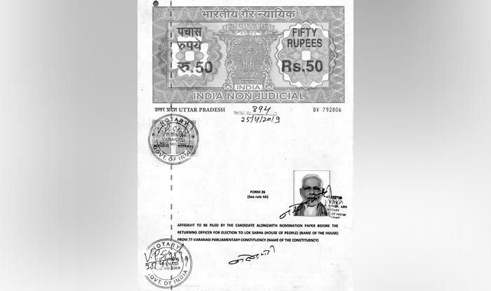 Affidavit-Modi