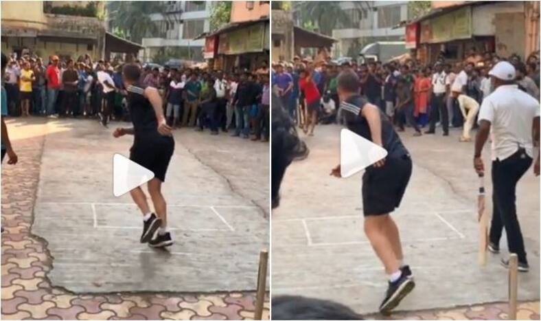 Brett Lee vs Brian Lara, Two Legends Take on Each Other During Gully Cricket Clash | WATCH VIDEO