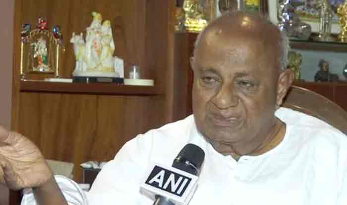 'never seen this kind of horse-trading,' deve gowda slams bjp for collapse of govt in karnataka