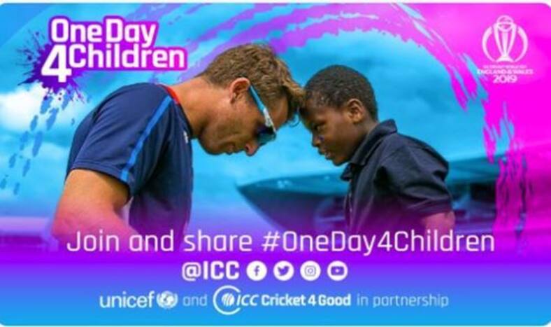 OneDay4Children, ICC, World Cup 2019