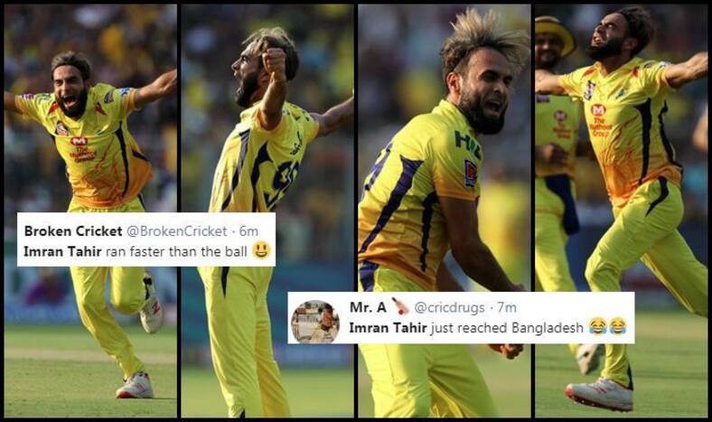 IPL 2019: Imran Tahir Removes Chris Lynn, Andre Russell in One Over to Send Twitter in Frenzy, Fans Hail Veteran Leg-Spinner For Four-For During KKR vs CSK Match | SEE POSTS