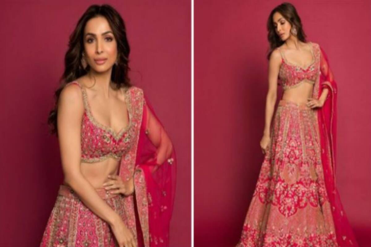 Miss Pooja Xvideo - Bollywood Hottie Malaika Arora's Latest Pictures in Pink Lehenga Are Proof  That She is Going to be Gorgeous Bride to Arjun Kapoor | India.com