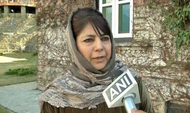 PDP president Mehbooba Mufti