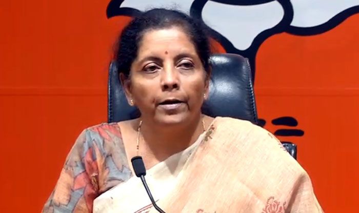 Union minister Nirmala Sitharaman