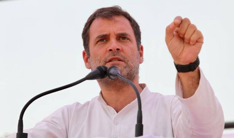 Congress president Rahul Gandhi