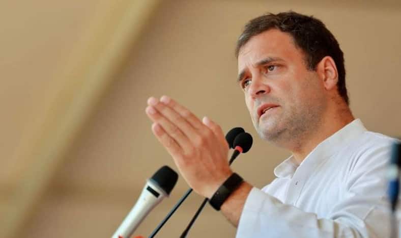 Congress president Rahul Gandhi in Pathanapuram