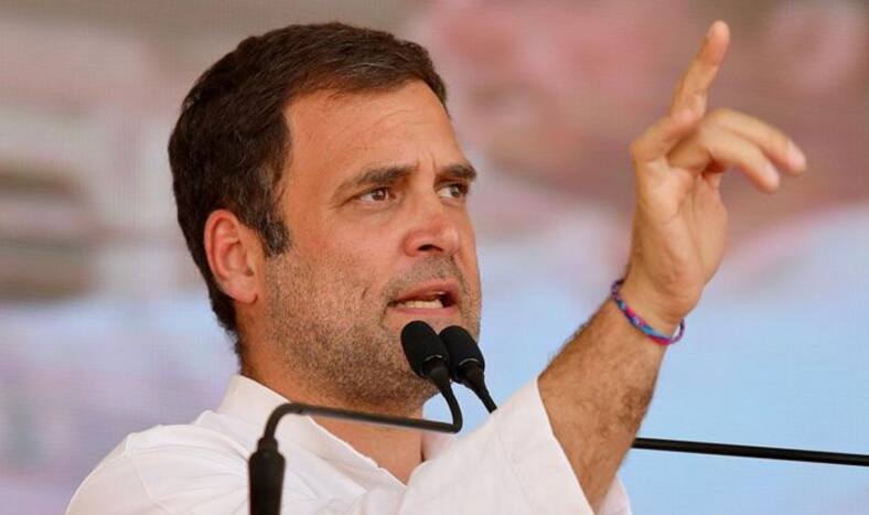 Congress president Rahul Gandhi in Jalore