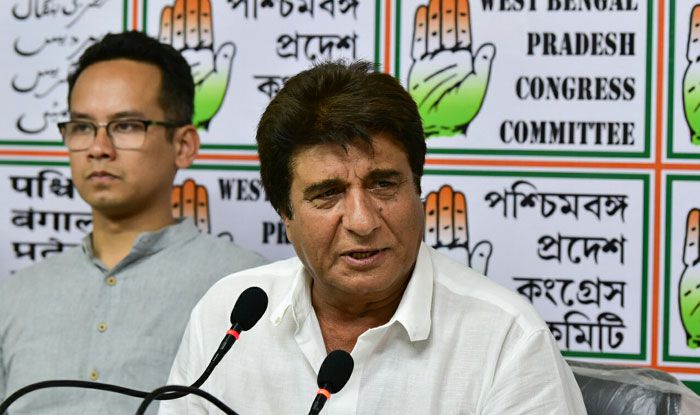 Senior Congress leader Raj Babbar