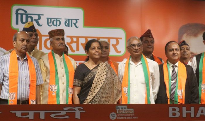 Retired army officers join BJP