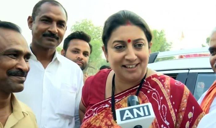 'Rahul Humiliated People of Amethi by Not Turning up on Voting Day Either,' Alleges Smriti