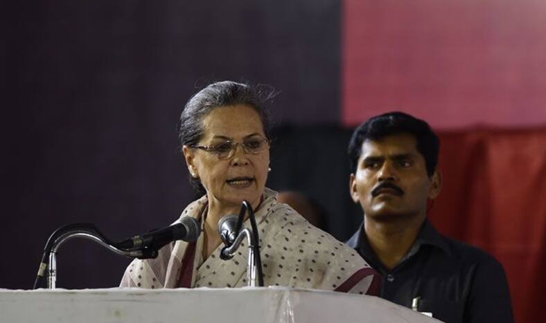 Congress leader and UPA chairperson Sonia Gandhi