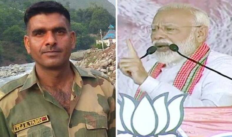 SP Changes Its Varanasi Candidate, Fields Former BSF Jawan Tej Bahadur Yadav as 'Gathbandhan' Candidate Against PM Modi