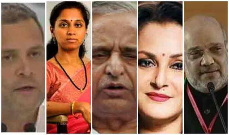 लोकसभा चुनावः तीसरे चरण में इन वीआईपी उम्मीदवारों पर रहेगी नजर