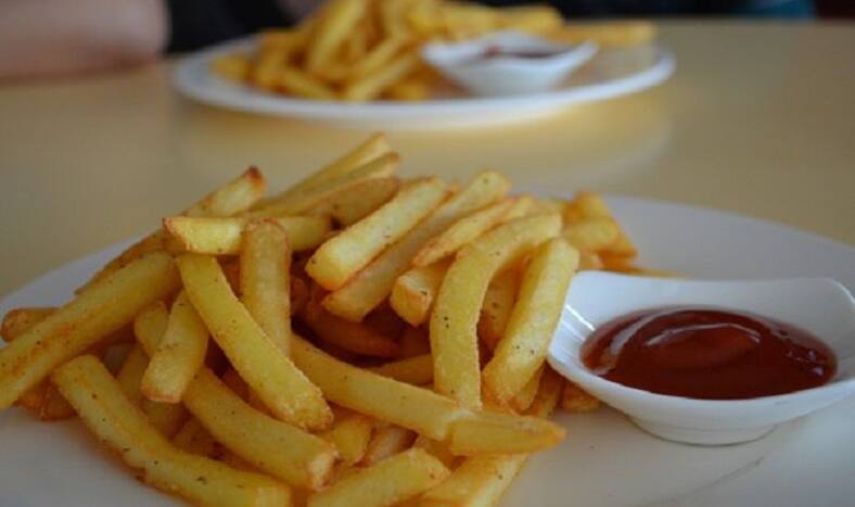 high fat fries