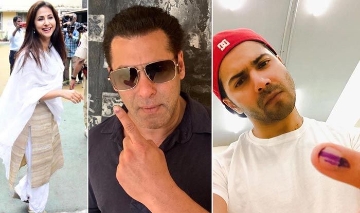 Lok Sabha Elections 2019: Bollywood Celebs Cast Their Vote in Mumbai Lok Sabha Elections 2019: Bollywood Celebs Cast Their Vote in Mumbai
