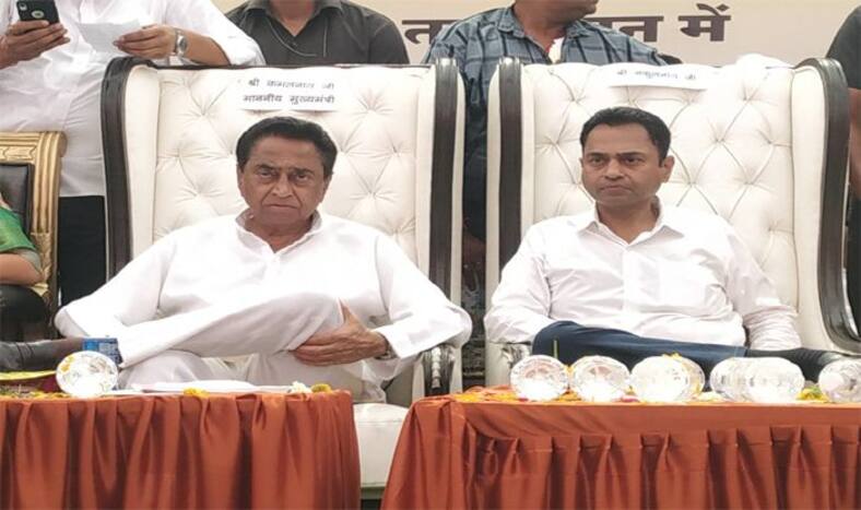 Kamal Nath and son, Nakul