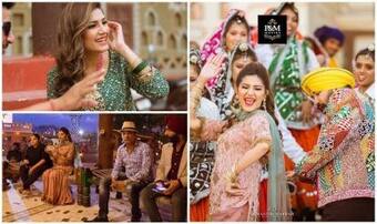Sapna Choudhary Sets Internet on Fire With Viral BTS Pictures From Bawli  Tared Song With Daler Mehndi 