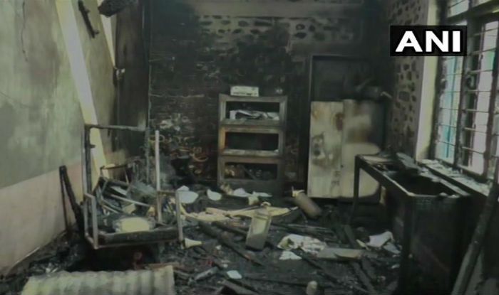 Manipur School Set on Fire Over Disciplinary Action Against Students, Minister Condemns Act