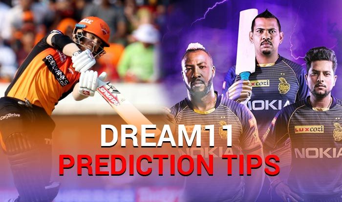 SRH vs KKR Dream11 Team - Check My Dream11 Team, Best players list of today's match, Hyderabad vs Kolkata Dream11 Team Player List, SRH Dream11 Team Player List, Dream11 Guru Tips, Online Cricket Tips IPL 2019.