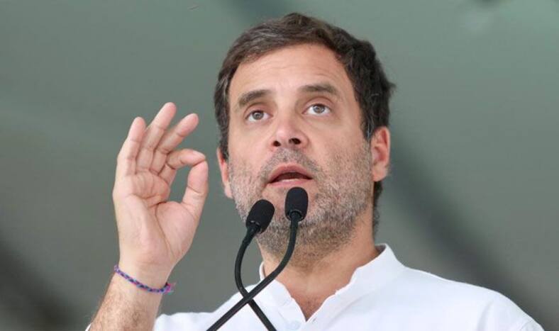 Congress president Rahul Gandhi