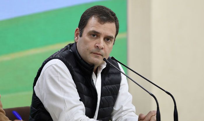 राहुल गांधी ने गुजरात कांग्रेस कार्यकर्ताओं से कहा, चक्रवात 'वायु' के मद्देनजर लोगों की मदद के लिए तैयार रहें