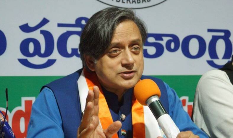 Congress leader Shashi Tharoor. Photo Courtesy: IANS