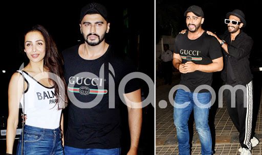 Watch: Ranveer Singh-Arjun Kapoor Relive Gunday, Malaika Poses With Kapoors Watch: Ranveer Singh-Arjun Kapoor Relive Gunday, Malaika Poses With Kapoors