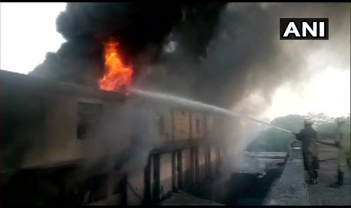 Delhi: Fire Breaks Out in Light Bulb Factory in Udyog Nagar
