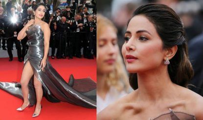 Hina Khan Surprises Fans in Another Hot Look at The Red Carpet of ...