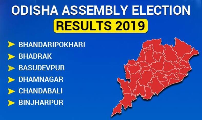 Odisha Assembly Election 2019 Results: Bhandaripokhari, Bhadrak, Basudevpur, Dhamnagar, Chandabali, Binjharpur Winners List