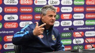 Cricket World Cup 2019: Bangladesh Coach Steve Rhodes Questions Logic of no Reserve Days After Aus vs Ban Gets Called Off Cricket World Cup 2019: Bangladesh Coach Steve Rhodes Questions Logic of no Reserve Days After Aus vs Ban Gets Called Off