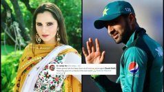 'Thank You Malik': Sania Unnecessarily TROLLED After PAK Win | POSTS 'Thank You Malik': Sania Unnecessarily TROLLED After PAK Win | POSTS