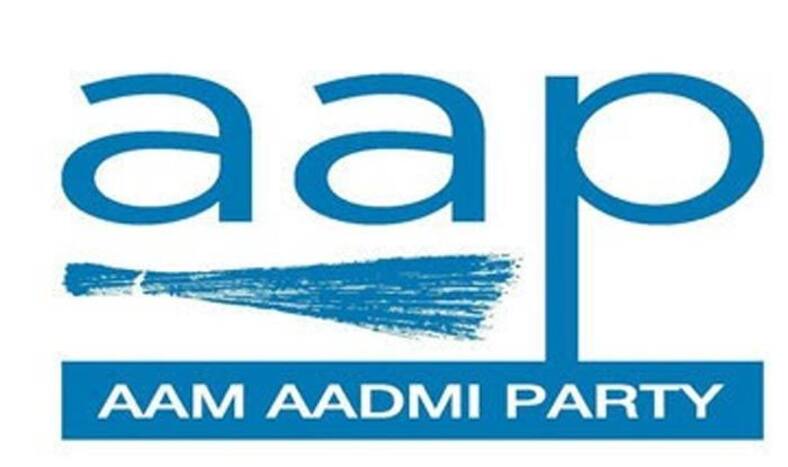 Aam Aadmi Party symbol. Photo Courtesy: IANS