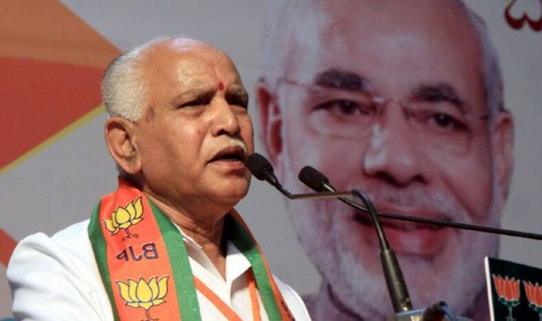 BJP leader BS Yeddyurappa. Photo Courtesy: IANS