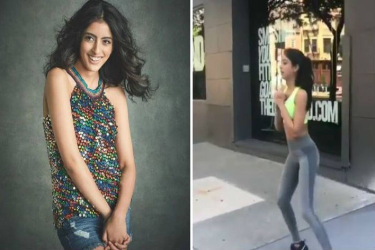 Navya Naveli Nanda Workout On The Street Of New York And That navya naveli nanda workout on the